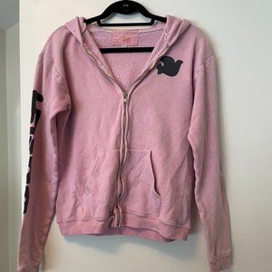 FreeCity Pink Zip Sweatshirt